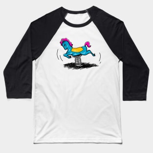 Sad playground horse Baseball T-Shirt